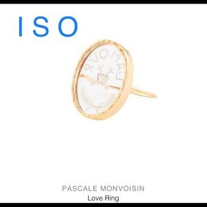 ISO Pascale Monvoisin Love Ring